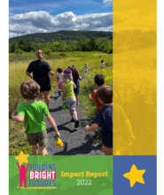 Front cover of BBF Impact Report FY22